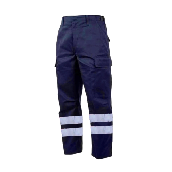 Características de nuestro pantalón drill con cinta reflectiva
