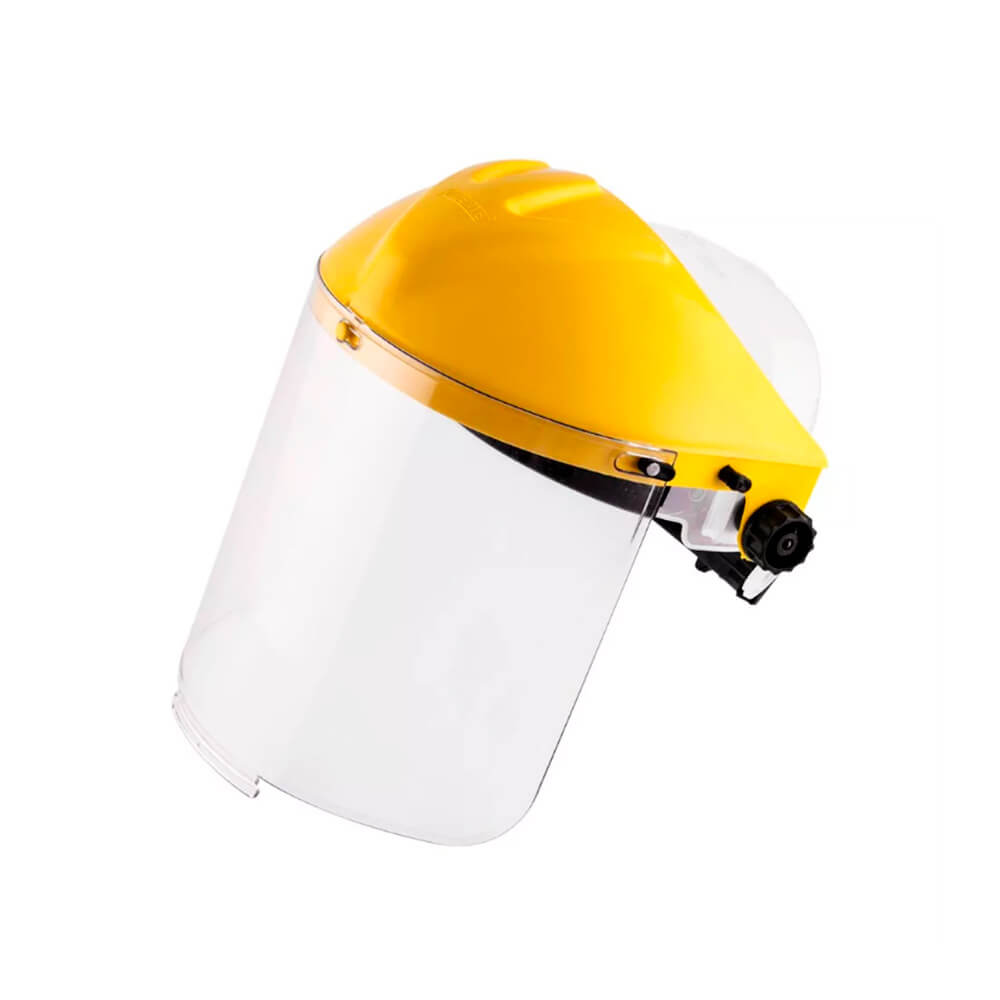 Careta para Esmerilar con Cabezal Amarillo
