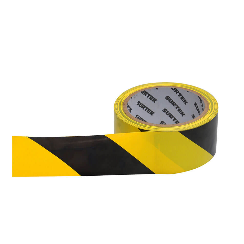 Cinta delimitadora para pisos amarillo/negro