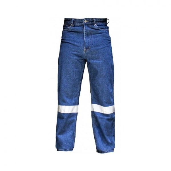 Consejos para cuidar el pantalón jean con cinta reflectante