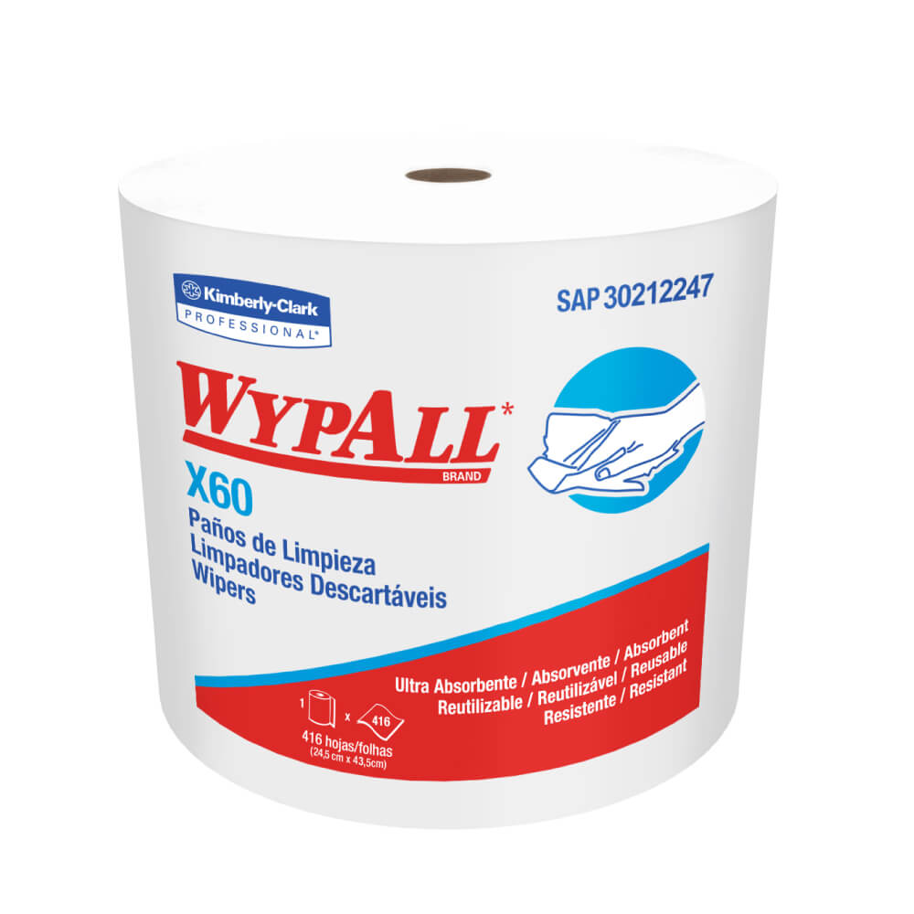 Paño Industrial WypAll X60