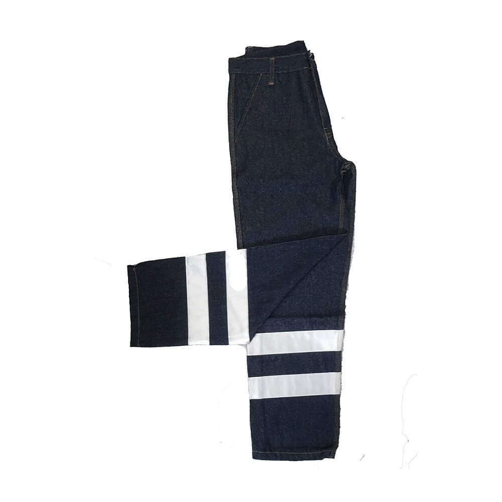Pantalón jean con cinta reflectante - Image 2