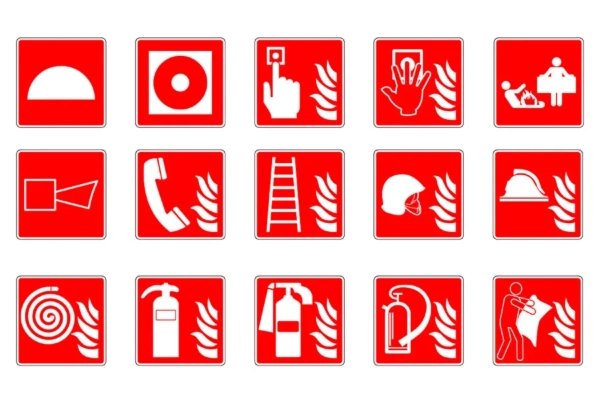5. Señales contra incendios
